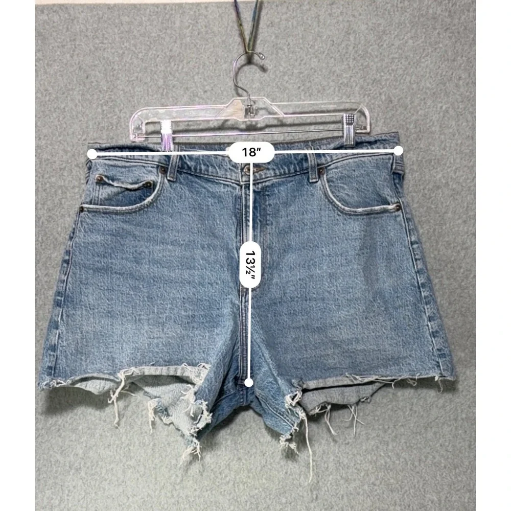 Abercrombie & Fitch Jean shorts size 18 - Picture 4 of 4